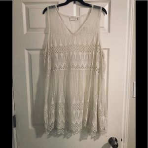4LOVE AND LIBERTY by Johnny Was, lace tunic.